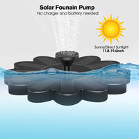 Flower-Shaped Water Fountain For Ponds And Pools
