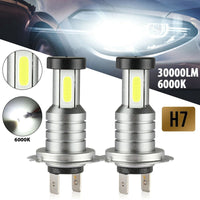 4x H7 LED Headlight Bulb Kit