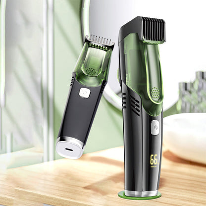 Waterproof Vacuum Beard Trimmer