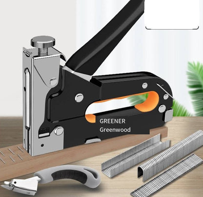 Cordless Lithium Electric Nail Gun – Rechargeable Gas-Powered Napping Machine for Woodworking, Precision Nail Shooting Tool for Home Construction and DIY Projects