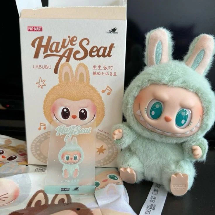 LABUBU Macaron Plush Doll – THE MONSTERS Big into Energy Series