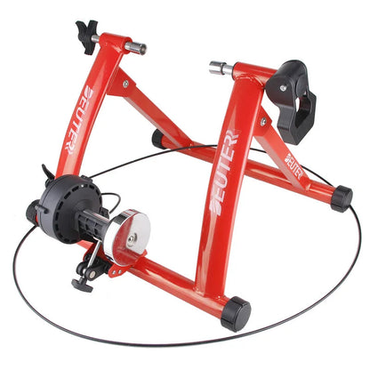 Indoor Magnetic Resistance Cycling Trainer – 6-Speed Bicycle Roller for Home Training & Fitness Workouts