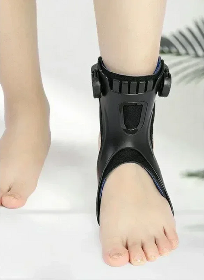 Adjustable Drop Foot Brace Orthosis – Ankle Support with Buckle Strap for Hemiplegia, Stroke, and Walking Assistance