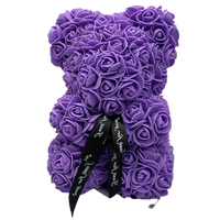Roses teddy bear