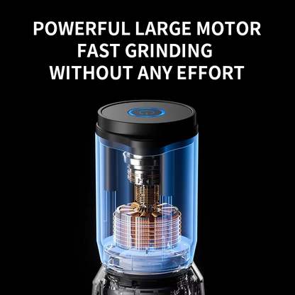 Multifunctional Electric Spice Grinder – Adjustable Coarseness Grinder for Sichuan Pepper, Sea Salt, Peppercorns and Everyday Kitchen Seasoning