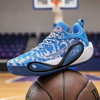 Men's Basketball Shoes – Breathable Cushioned Athletic Sneakers with Anti-Slip Sole for Running, Basketball, Fitness Training and Everyday Sports Performance