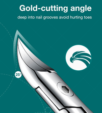 Premium Toenail Clipper For Senior Best For Thick And Ingrown Toenails