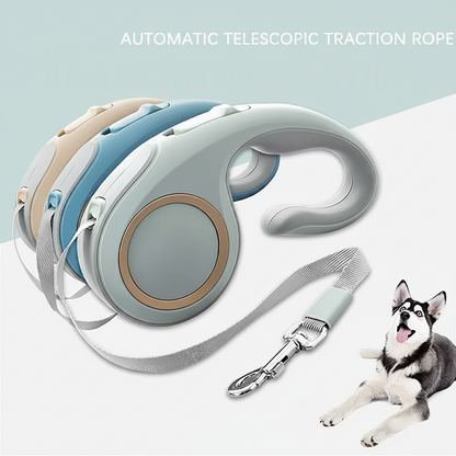 Automatic Retractable Dog Leash – 3m/5m Telescopic Pet Lead for Small & Medium Dogs, Daily Walks, Outdoor Trips and Everyday Use