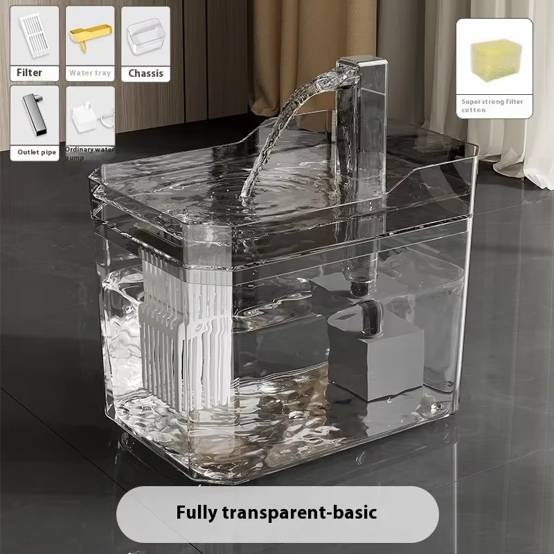 Automatic Pet Feeder & Water Dispenser – Large-Capacity Food Storage Bowl with Water Fountain for Dogs, Cats and Puppies