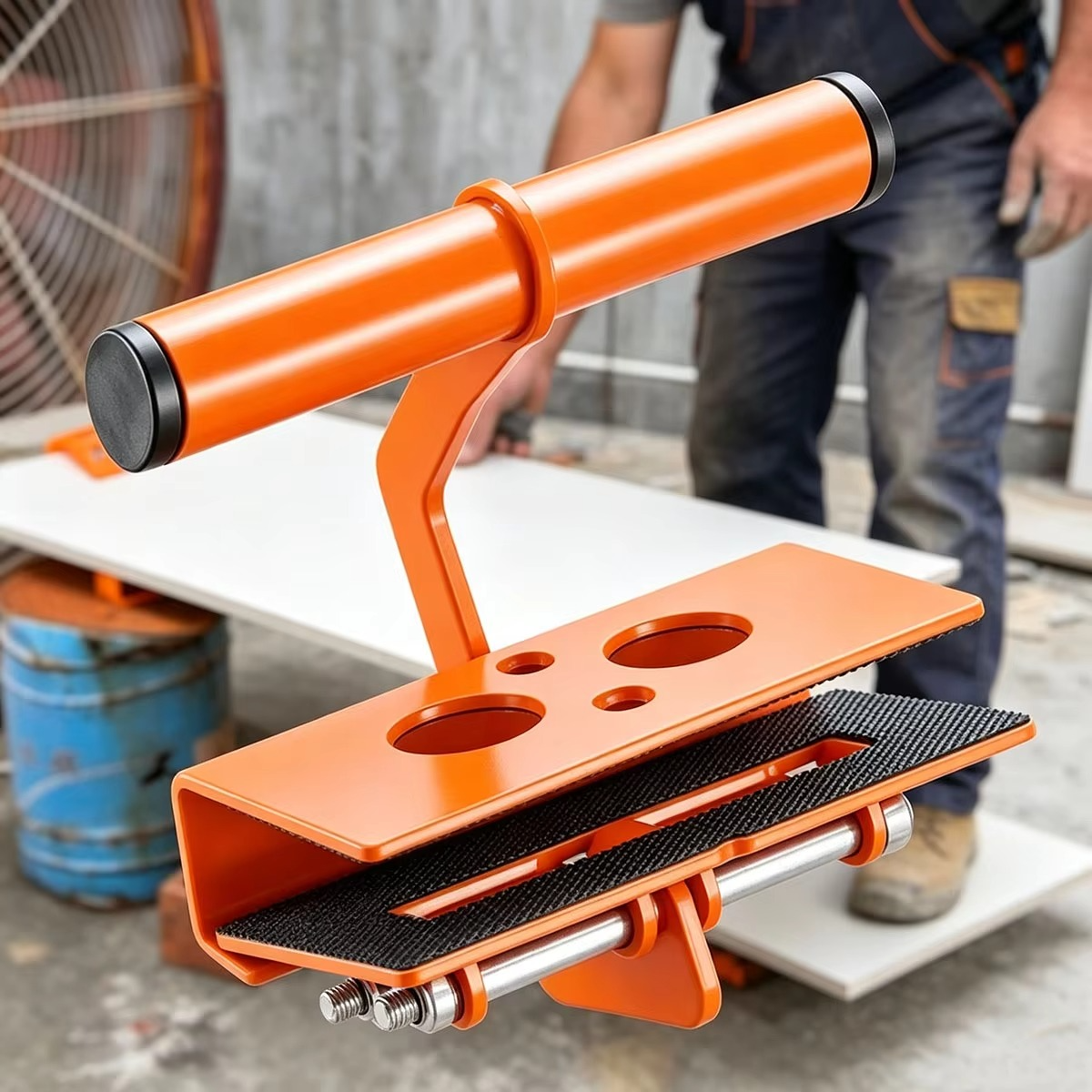 Multifunctional Panel Lifter – Adjustable 4–21mm Board Lifting Clamp for Carrying Wood, Stone, Tile, Drywall and Plywood