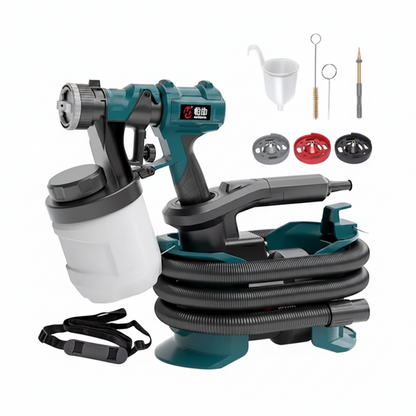 Electric Paint Sprayer – 900ml High-Power 800W  Spray Gun with Easy-Clean Design for Home Interior, Exterior, Furniture and DIY Painting