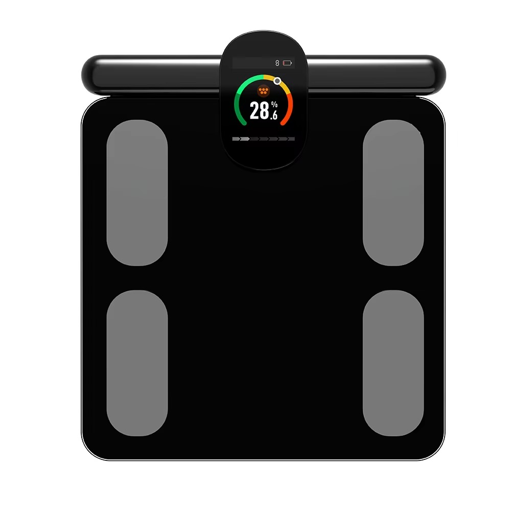 Smart Body Composition Scale – Professional 8-Electrode Bioimpedance Analyzer for Body Fat, Weight and Fitness Tracking
