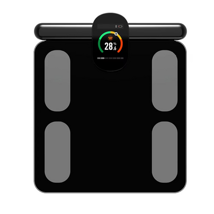 Smart Body Composition Scale – Professional 8-Electrode Bioimpedance Analyzer for Body Fat, Weight and Fitness Tracking