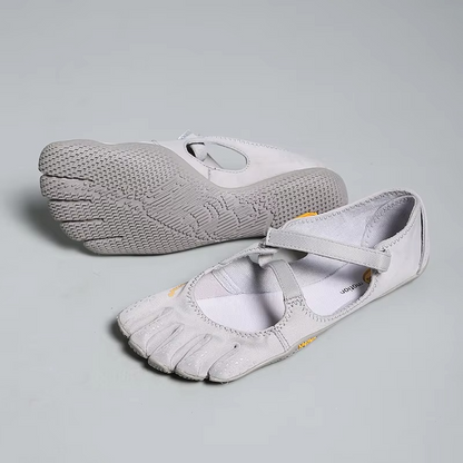 Women’s Five-Toe Barefoot Shoes – Minimalist Flats with Loop Strap and Quick-Dry Design for Hiking, Yoga, Gym, Water Activities and Casual Wear