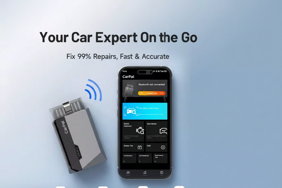 OBD2 Car Diagnostic Scanner – All-System Automotive Diagnostic Tool with 6 Reset Functions, I/M Readiness and Battery Check
