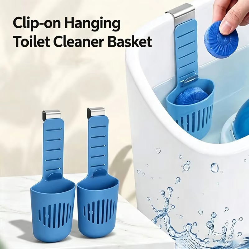 Reusable Toilet Tank Tablet Holder – Toilet Cleaner Tablet Dispenser for Easy Bathroom Tank Cleaning, Freshness and Maintenance