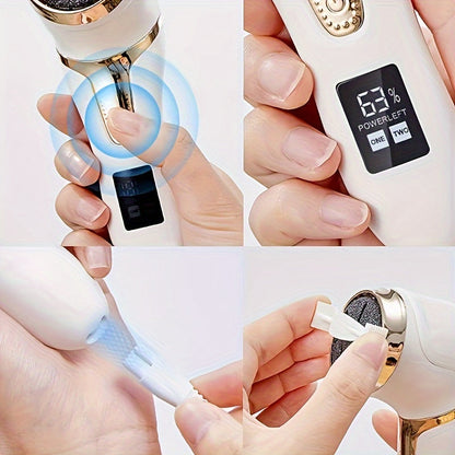 Professional Electric Foot Hard Skin Remover – Get Rid of Calluses & Rough Skin Easily
