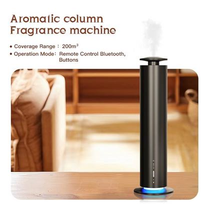 Smart Home Aroma Diffuser – Battery-Powered Essential Oil Diffuser with Long-Lasting Fragrance for Homes, Offices, Bedrooms and Aromatherapy