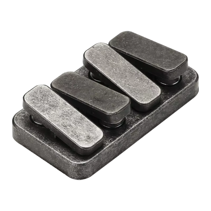 Magnetic Slider Fidget Toy – Metal Push Card Mini Sensory Fingertip Toy with Click Sound for Stress Relief, Focus, EDC and Office Desk Use