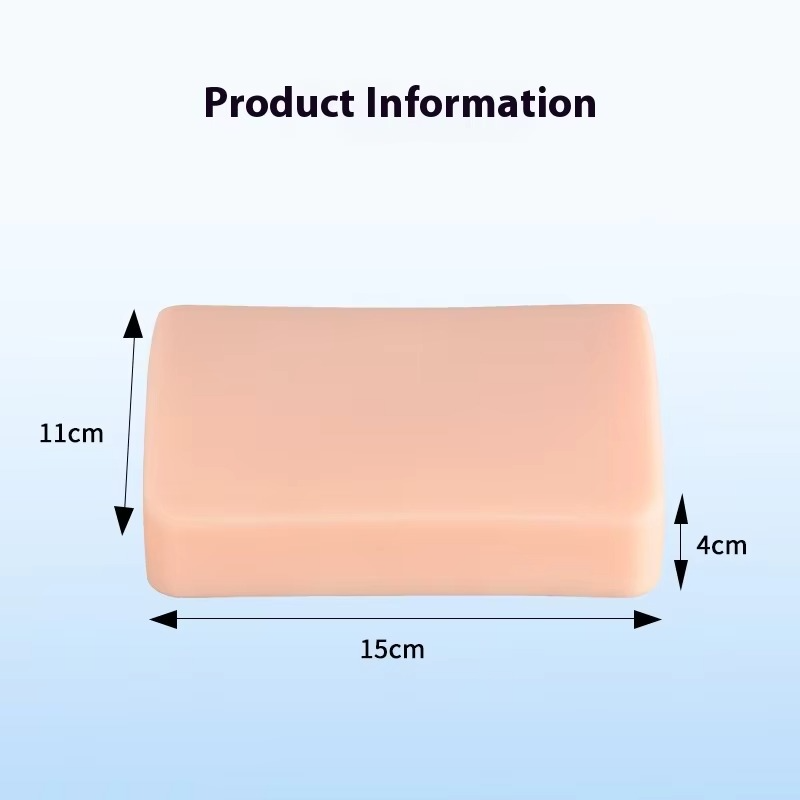 Ultrasound-Guided Vascular Puncture Training Model – Blood Circulation Simulation Injection Pad for Medical Ultrasound, Needle Placement and Clinical Practice