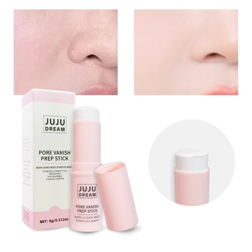 Face Primer Stick – Invisible Pore-Blurring Makeup Base with Concealing & Smoothing Formula for Flawless-Looking Skin and Long-Lasting Makeup