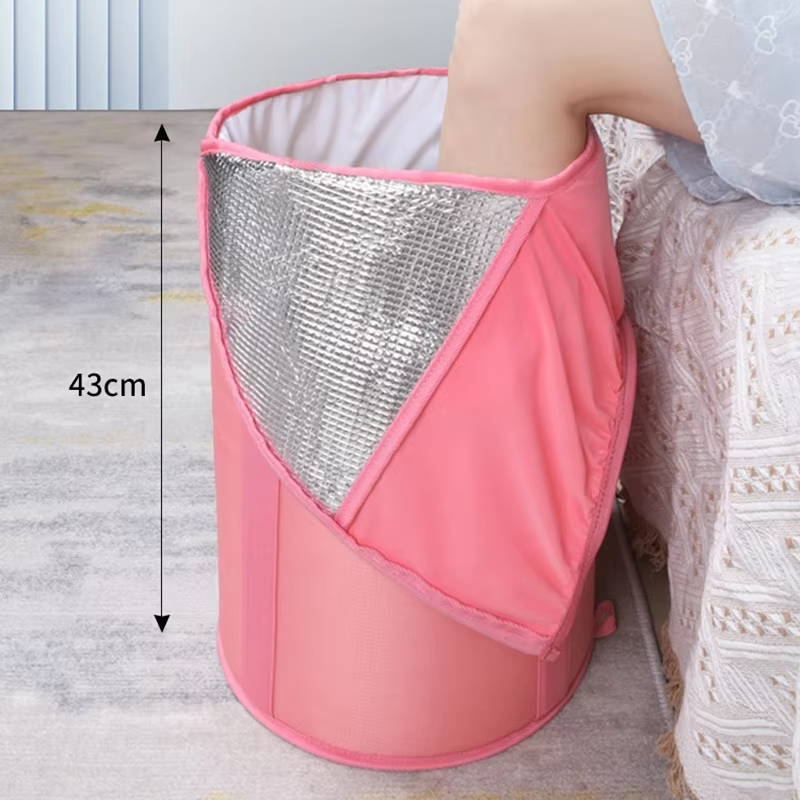Foldable Insulated Foot Bath Tub – Portable Collapsible Foot Soaking Bucket for Home Spa, Relaxation and Everyday Foot Care