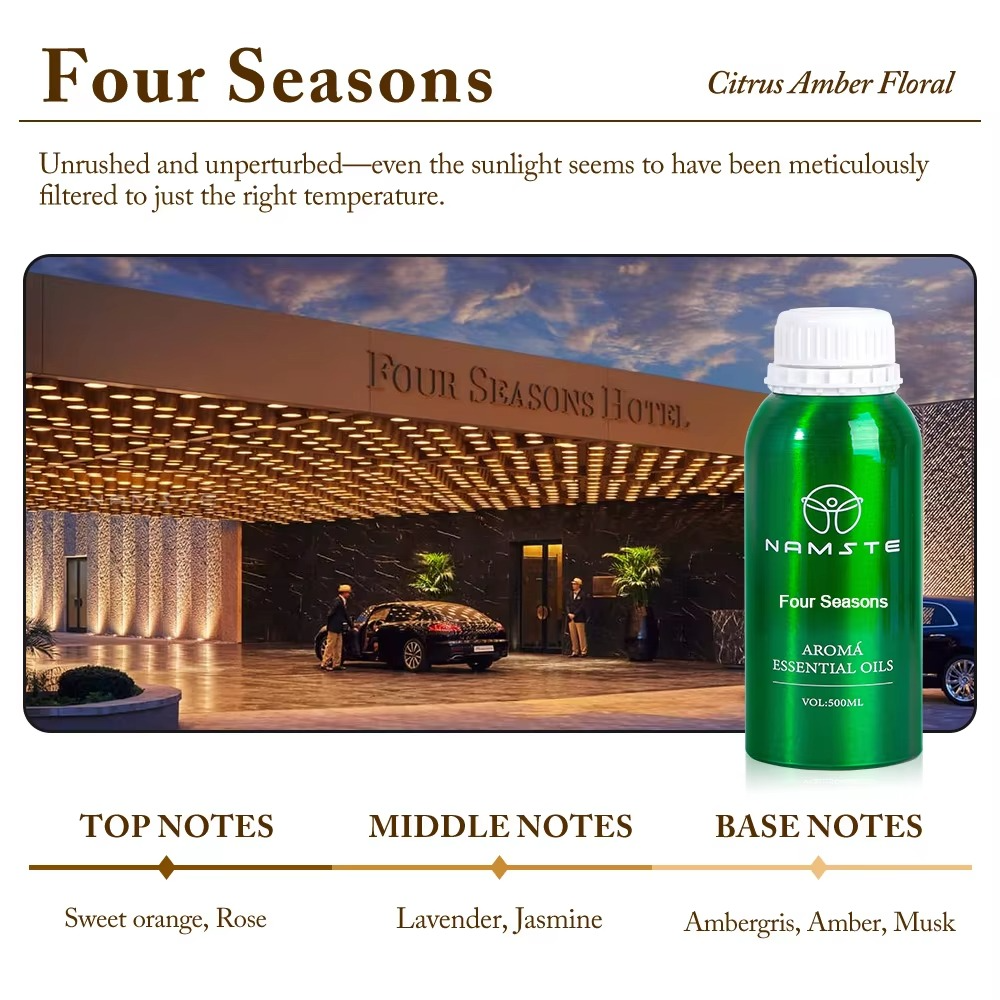 Luxury Hotel-Inspired Fragrance Oil – 500ml Aromatic Scent Oil for Aroma Diffusers, Home, Office, Spa and Hotel Fragrance