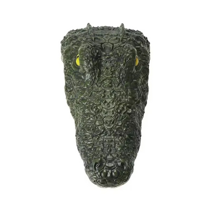 RC Crocodile Head Boat – 2.4GHz Remote Control Floating Alligator Decoy with Realistic Design for Pools, Lakes, Pranks and Water Play