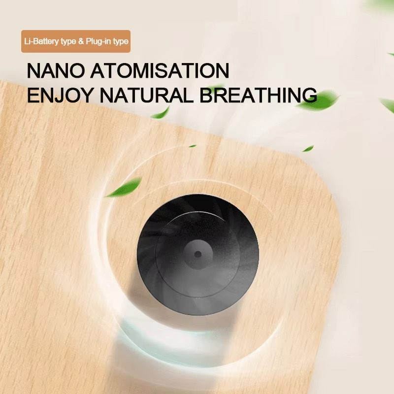 Smart Home Aroma Diffuser – Battery-Powered Essential Oil Diffuser with Long-Lasting Fragrance for Homes, Offices, Bedrooms and Aromatherapy