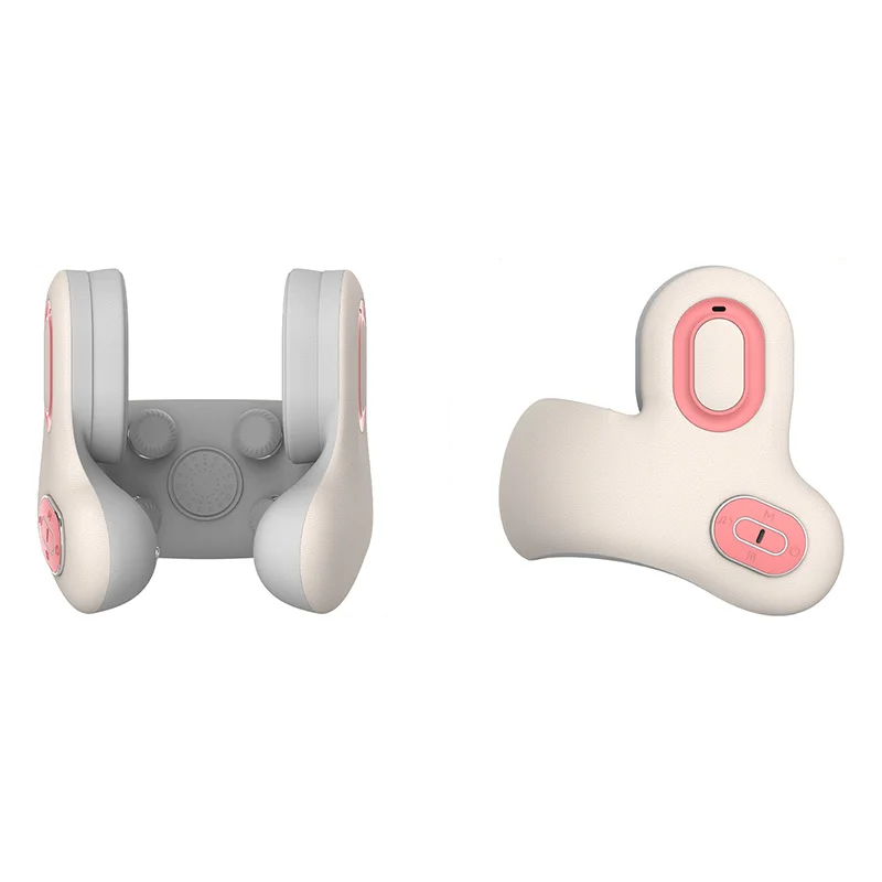 Music Wireless Bluetooth U-Shape Massage Pillow – Vibration Headrest with Noise Reduction for Home, Office, Car & Travel Comfort Support