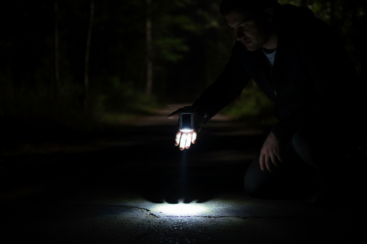 Mini Solar LED Keychain Flashlight – Portable Emergency Torch with 3 Bright LEDs for Camping, Hiking and Everyday Carry