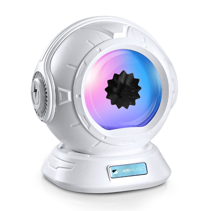Dancing Ferrofluid Speaker – Colorful LED Reactive Desktop Speaker with Adjustable Visual Modes for Mesmerizing Home Decor