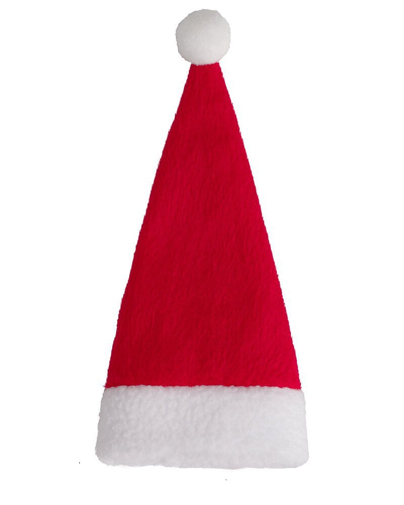 Christmas Tableware Cutlery Bag Set – 1–30PCS Santa Hat Knife & Fork Holders for Holiday Dinner Decor, Festive Table Settings, and Party Ornaments