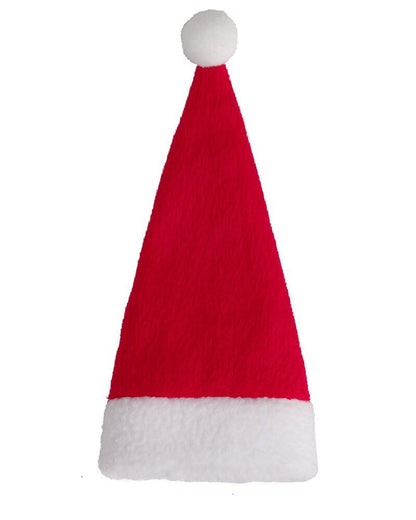 Christmas Tableware Cutlery Bag Set – 1–30PCS Santa Hat Knife & Fork Holders for Holiday Dinner Decor, Festive Table Settings, and Party Ornaments