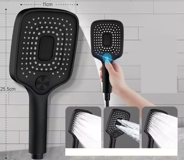 High-Pressure Rain Shower Head – 36CM Large Flow 360° Swivel Water-Saving Rainfall Shower Set