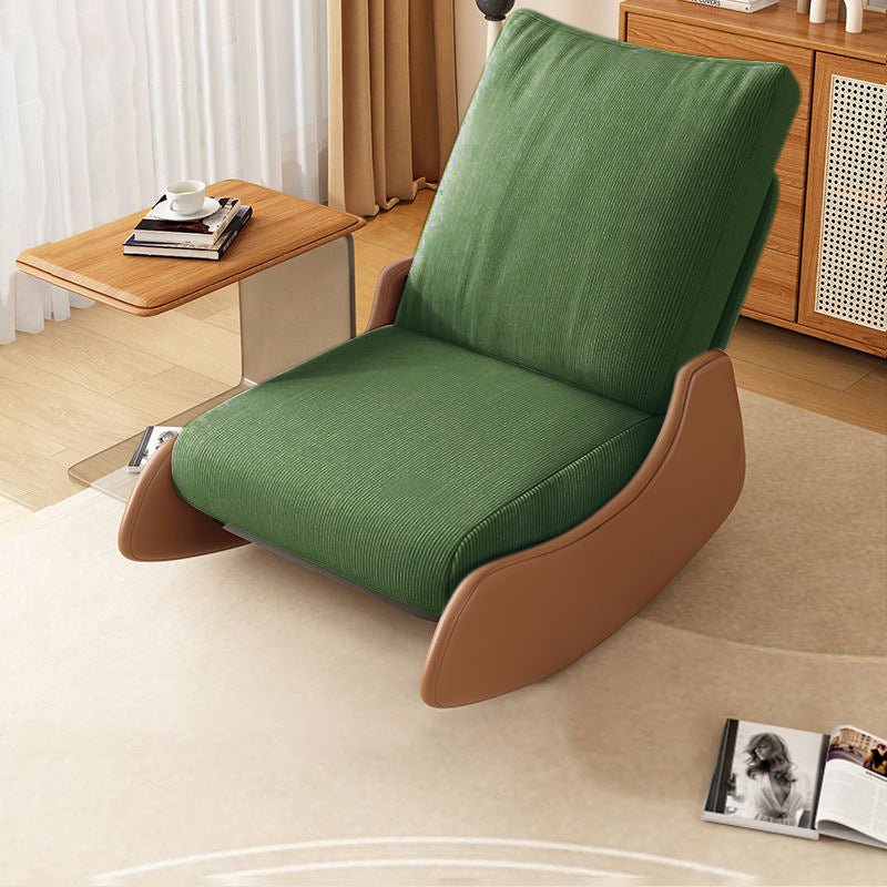 Adjustable Lazy Rocking Chair – Ergonomic Foldable Recliner for Living Rooms, Balconies and Lounges with Comfortable Resting and Relaxation Support