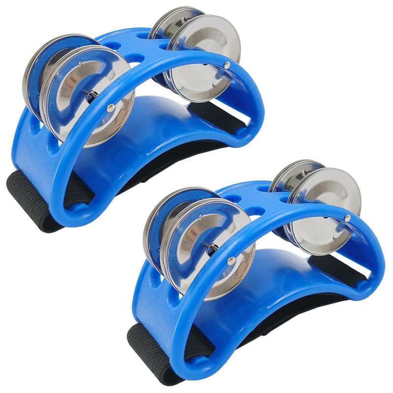 Children’s Elliptical Drum Jingle Set – Two Piece Educational Musical Toy with Tambourine for Parties, Kids & Early Learning