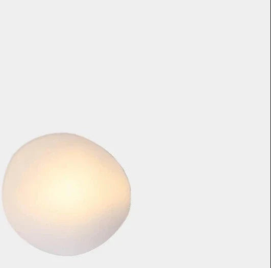 Nordic Pebble Wall Lamp – Creative Designer Shape Sconce for Studies, Bedrooms and Living Rooms with Modern Decorative Ambient Lighting