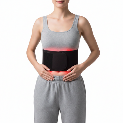 Red and Infrared Light Therapy Belt – 660NM and 850NM LED Wrap for Waist, Face and Body Beauty, Relaxation and Home Wellness Routines