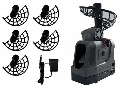 Automatic Tennis Ball Launcher – Remote Control Portable Tennis Training Machine for Solo Practice, Serving Drills and Skill Improvement