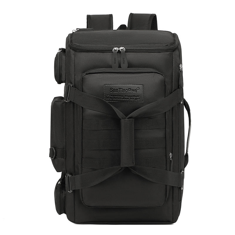 Multi-Compartment Travel & Business Backpack – Large-Capacity Bag with Wet/Dry Separation, USB Port, and Padded Shoulder Straps