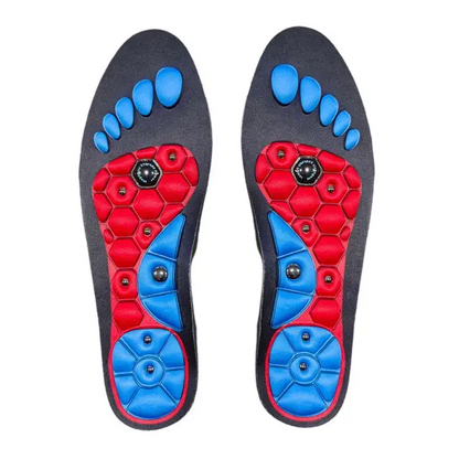 Acupressure Magnetic Therapy Insoles – Slimming Breathable Arch Support Cushion for Running Shoes, Improves Circulation & Foot Health Care