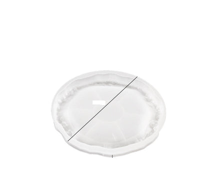 DIY Silicone Rock Storage Tray Mold – Durable Gypsum Mold for Cement, Epoxy Resin Coaster & Home Decoration Craft Projects