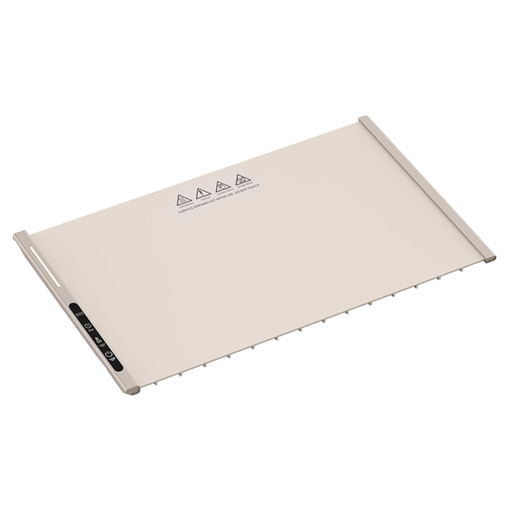 Foldable Electric Food Warmer Tray – Portable Heating Mat with Adjustable Temperature Settings for Fast Meal Warming at Home or Office
