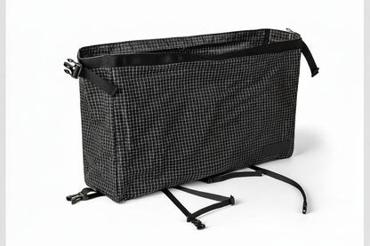 Ultralight Dyneema Backpack Pouch – Waterproof Top-Lid Expansion Bag for Hiking and Mountaineering with Multifunction External Gear Storage