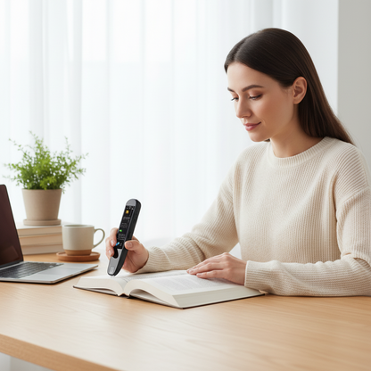 Offline Translation Pen – Intelligent Scanning Dictionary with 123-Language Translation and Point-Reading Features for Students, Teachers and Travelers