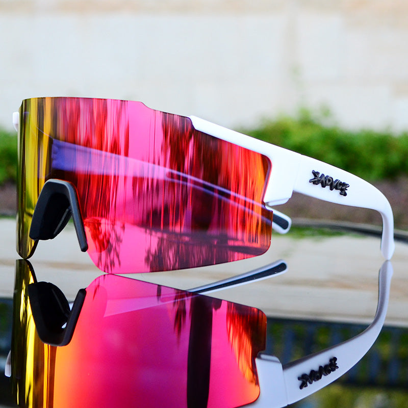Cycling Sports Sunglasses – UV400 MTB Goggles for Men & Women, Anti-Glare Outdoor Road Bike Eyewear Protection