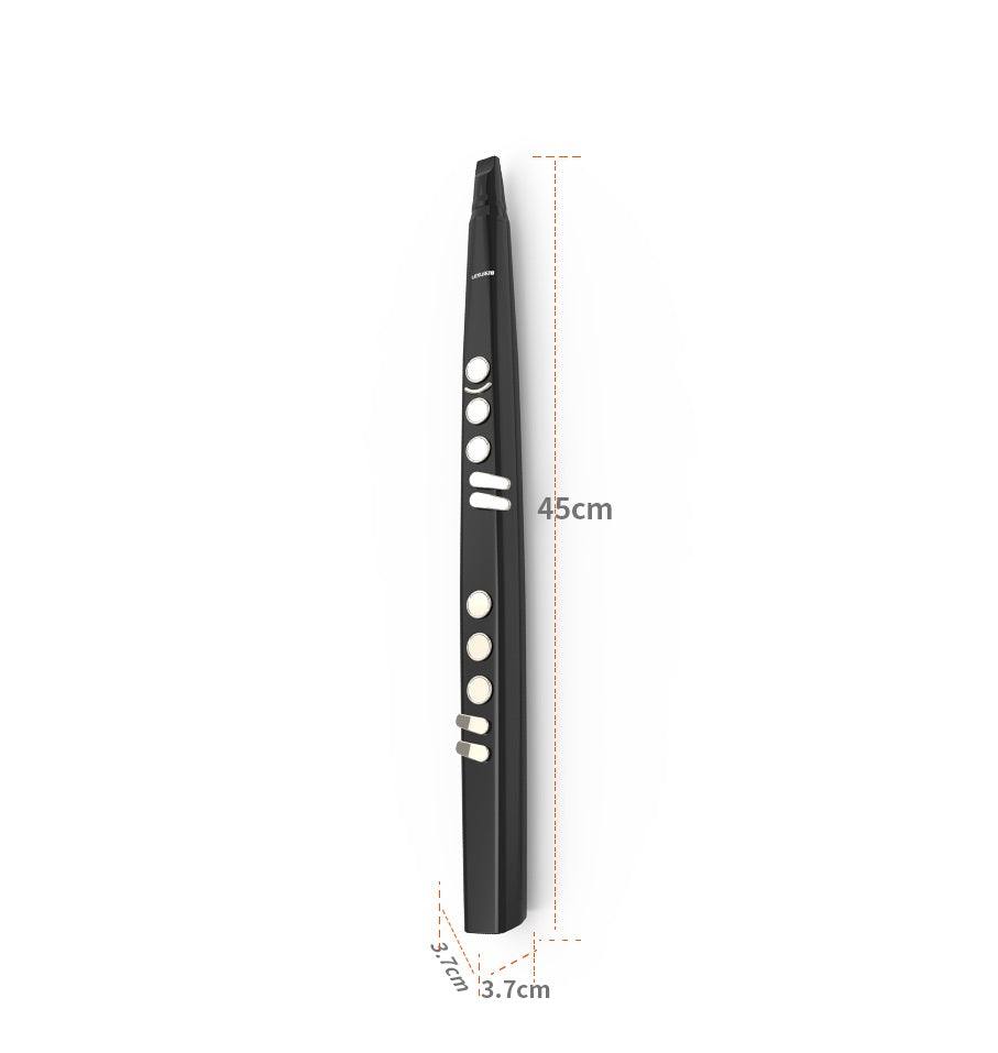 Professional Electronic Mini Saxophone - Alto Tenor Digital Flute and Clarinet with Blowpipe for Practice and Play Anywhere