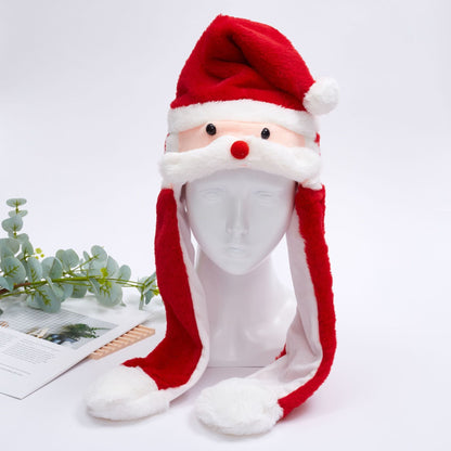 Plush Reindeer Christmas Hat – Cute Santa Antler Cap for Kids’ Holiday Parties, Cosplay Events & Festive Photo Shoot Accessories