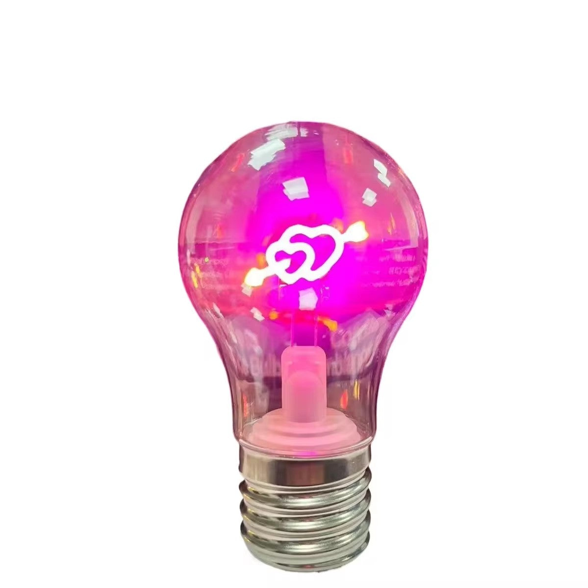 Rechargeable Heart Arrow Decorative Lamp – Dimmable Creative LED Light Bulb for Bedroom, Desk, Romantic Décor & Ambient Lighting